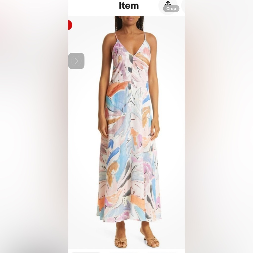 Ted Baker Artistic Multicolor Maxi Dress